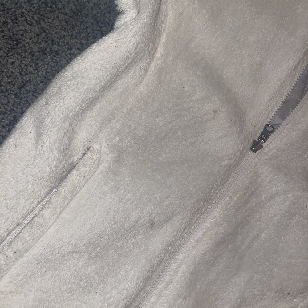 White Fleece North Face - Picture 2 of 2